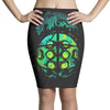 face of the protector Pencil Skirts