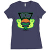 green lantern pow Ladies Fitted T-Shirt