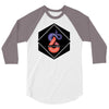 KING OF SNAKES 3/4 Sleeve Shirt
