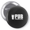 pub providing us beer hoodie Pin-back button