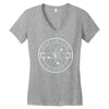march for science Women's V-Neck T-Shirt