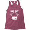 this guy loves texas Racerback Tank