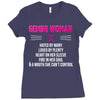 Gemini Woman Ladies Fitted T-Shirt
