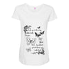 Butterflys Maternity Scoop Neck T-shirt