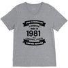 Premium Vintage  1981 V-Neck Tee