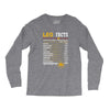 Leo Facts Zodiac Long Sleeve Shirts