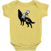 Wolf And Human Baby Bodysuit