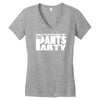 brick tamland pants Women's V-Neck T-Shirt