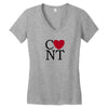 clnt Women's V-Neck T-Shirt