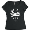 the great one Women's Triblend Scoop T-shirt