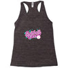softball diva neon Racerback Tank