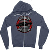 toretto's garage Zipper Hoodie