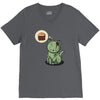 zombie cat V-Neck Tee
