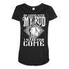 so good with my rod Maternity Scoop Neck T-shirt