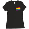 Rainbow Flag Ladies Fitted T-Shirt