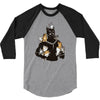 king of kittens 3/4 Sleeve Shirt