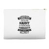 Super Cool Nanny Of A Freaking Awesome Granddaughter Accessory Pouches