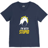 im with stupid V-Neck Tee