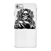 evil skull humor iPhone 7 Case
