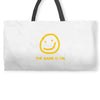 the game is on Weekender Totes