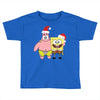 spongebob squarepants and patrick christmas Toddler T-shirt