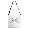 Feminist Hands Draft Adjustable Strap Totes