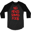 no penis shaped food 3/4 Sleeve Shirt