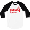 biking is dope 3/4 Sleeve Shirt