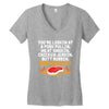 BBQ Maniac Women's V-Neck T-Shirt