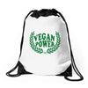 Vegan Power Drawstring Bags