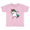 DABBİNG LEPRECHAUN UNİCORN Toddler T-shirt