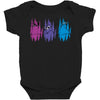 Colorful Cats Baby Bodysuit