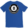 8ball skull V-Neck Tee
