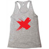 red x Racerback Tank