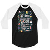 we lose ourselves in books 3/4 Sleeve Shirt