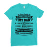 Dear Daddy... Ladies Fitted T-Shirt