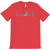 sailing heart beat T-Shirt