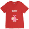 Estimated Delivery September Baby Girl V-Neck Tee