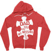 dad   you are my missing piece Zipper Hoodie