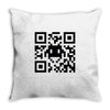 invadqr Throw Pillow