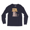 cat in the box! Long Sleeve Shirts