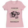It is Not Just A Hobby It is My Escape From Reality Ladies Fitted T-Shirt