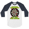 funny darts i'm never wearing, ideal gift or birthday present. 3/4 Sleeve Shirt