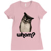 owl whom Ladies Fitted T-Shirt