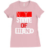 ny state of mind Ladies Fitted T-Shirt
