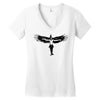 the crow Women's V-Neck T-Shirt