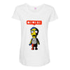 nobody likes him Maternity Scoop Neck T-shirt