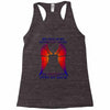 my dad is my angel Racerback Tank