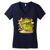 monster studen Women's V-Neck T-Shirt