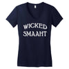 Wicked Smaaht Women's V-Neck T-Shirt